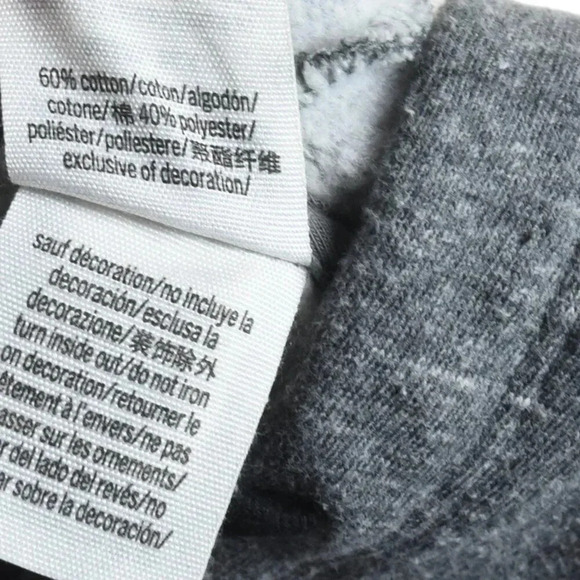 PINK Victoria's Secret Women's Grey Full Zip Hoodie Size Medium Love Pink - Picture 7 of 8